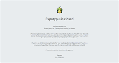 Desktop Screenshot of expatypus.com